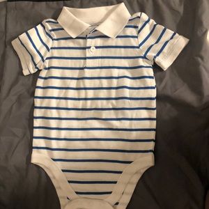 Onesie with buttons for baby boy
